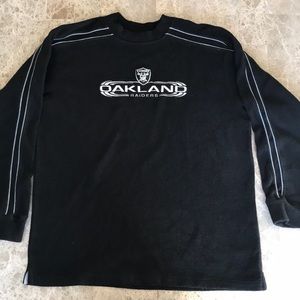 Vintage NFL Oakland Raiders Fleece Sweater L